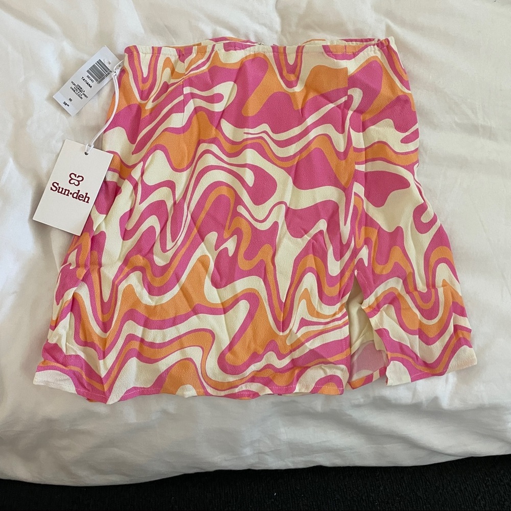NWT Retro mini skirt